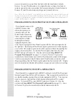 Preview for 22 page of M.T.H. E-8 DIESEL ENGINE Operating Instrutions