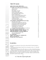 Preview for 2 page of M.T.H. Premier E33 Electric Engine Operating Instructions Manual