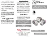 Preview for 2 page of M-TI TST Series User Manual And Installation Manual