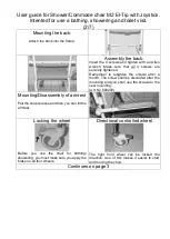 Preview for 2 page of M2 Shower Chairs M2 El-Tip User Manual