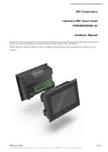 M2I TOPRW0700WD-IO Hardware Manual preview