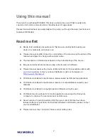 Предварительный просмотр 2 страницы M3 Mobile BLACK User Manual