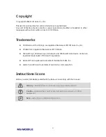 Предварительный просмотр 3 страницы M3 Mobile BLACK User Manual
