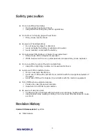 Предварительный просмотр 4 страницы M3 Mobile BLACK User Manual