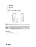 Предварительный просмотр 8 страницы M3 Mobile BLACK User Manual