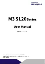 M3 Mobile SL20 Series User Manual preview