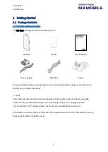 Предварительный просмотр 8 страницы M3 Mobile SL20 Series User Manual