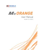 M3 Orange User Manual preview