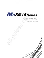 M3 SM15 Series User Manual preview