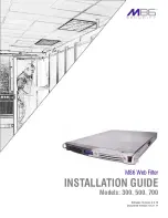 M86 Security 300 Installation Manual предпросмотр