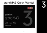 MA lighting grandMA3 Quick Manual preview