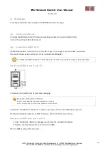 Preview for 16 page of MA lighting Network Switch User Manual