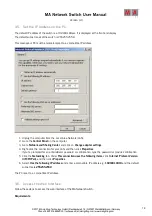 Preview for 18 page of MA lighting Network Switch User Manual