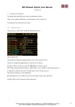 Preview for 21 page of MA lighting Network Switch User Manual