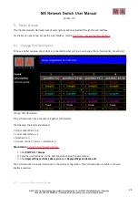 Preview for 25 page of MA lighting Network Switch User Manual