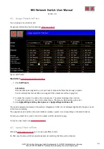 Preview for 36 page of MA lighting Network Switch User Manual