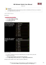 Preview for 59 page of MA lighting Network Switch User Manual