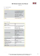 Preview for 63 page of MA lighting Network Switch User Manual