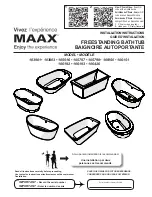 Предварительный просмотр 1 страницы MAAX 103901 Installation Instructions Manual