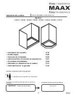 Preview for 17 page of MAAX 107223 Installation Instructions Manual