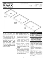 Предварительный просмотр 9 страницы MAAX SPL 3838 Installation Manual