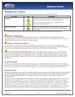 Preview for 3 page of Mac Medical MSCA23618-301 Instruction Manual