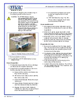 Preview for 2 page of Mac Medical PTF1000 Preparations For Using