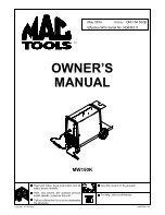 MAC TOOLS MW150K Owner'S Manual preview