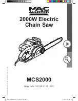 MacAllister MCS2000 User Manual preview