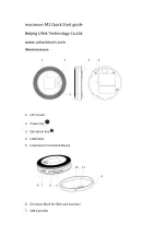 Preview for 1 page of macaroon M1 Quick Start Manual