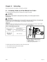 Preview for 17 page of MacDon FlexDraper FD1 Series Unloading And Assembly Instructions