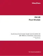 MacDon FM100 Installation Instructions Manual preview