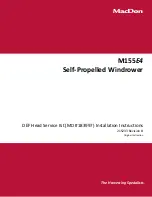 MacDon M155E4 Installation Instructions Manual preview