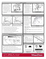 Preview for 2 page of MacDon R1 FR Series Quick Card User Manual