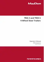 Предварительный просмотр 1 страницы MacDon TR41 S Operator'S Manual