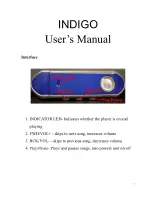 Предварительный просмотр 1 страницы Mach Speed INDIGO User Manual