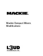 Mackie 1202-VLZ Pro Reference Manual preview
