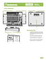 Предварительный просмотр 3 страницы Mackie 1402VLZ4 Specifications