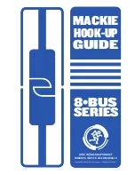 Mackie 16-8 BUS Hook-Up Manual предпросмотр