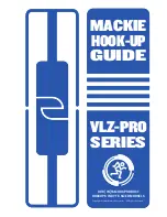 Mackie 1642-VLZ PRO Hook-Up Manual preview