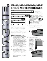 Preview for 1 page of Mackie 24-8 BUS Installation Instructions