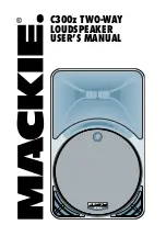 Preview for 1 page of Mackie C300z User Manual