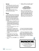 Preview for 4 page of Mackie C4 Commander Quick Start Manual