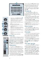 Предварительный просмотр 16 страницы Mackie CFX MKII Owner'S Manual