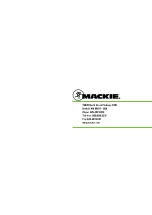 Preview for 14 page of Mackie CR2-X BAR PRO Owner'S Manual