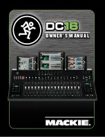Mackie DC16 Owner'S Manual preview
