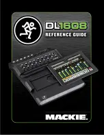 Mackie DL1608 Reference Manual preview