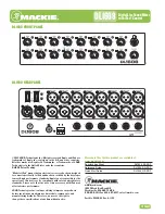 Предварительный просмотр 7 страницы Mackie DL1608 User Manual