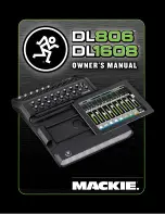 Mackie DL806 Owner'S Manual preview