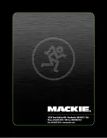 Preview for 46 page of Mackie DL806 Owner'S Manual